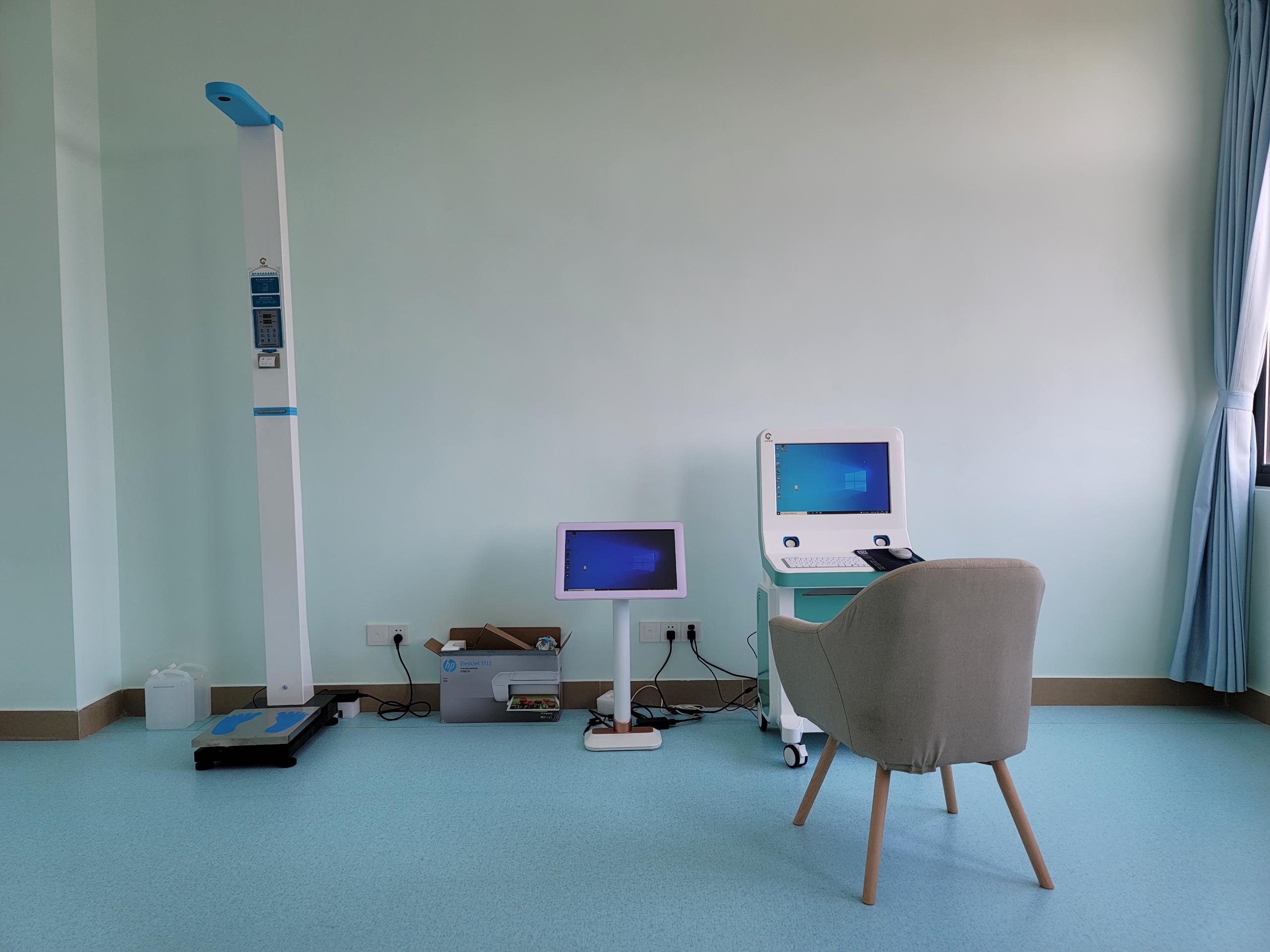 山东国康儿童综合素质测试仪在福建泉州永春县实验小学装机