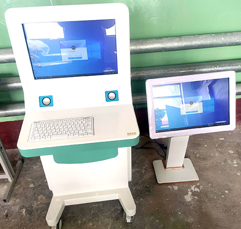 5月底，定襄县南关学校购买儿童综合素质发展评价系统为儿童健康检测